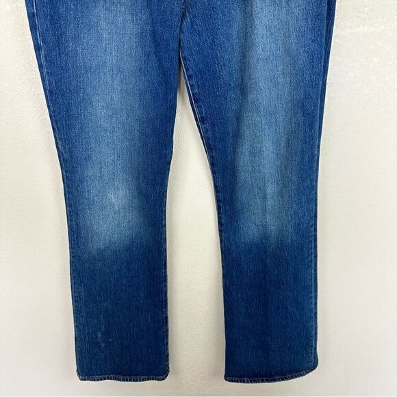 Joe's Jeans Blue Denim Frankie Bootcut Mid Rise Pants Flare Size 32 - Picture 4 of 9